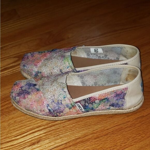 Toms Multicolored Espadrille flats - Picture 3 of 7